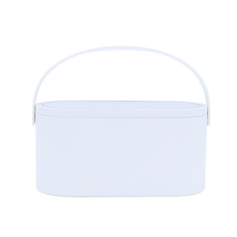 Makeup Organizer Box with LED Mirror