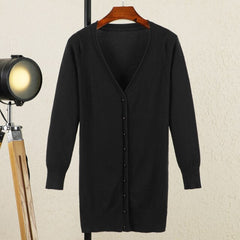 V-Neck Women's Cardigan