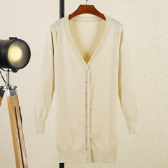 V-Neck Women's Cardigan