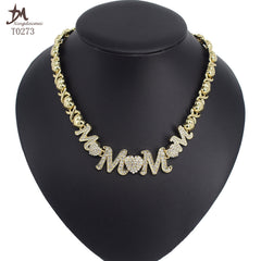 Gold-Plated MOM Jewelry Set