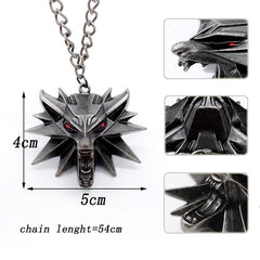 The Witcher Video Game Pendant Necklace