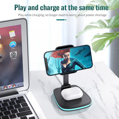 3-in-1 Magnetic Folding Wireless Charger