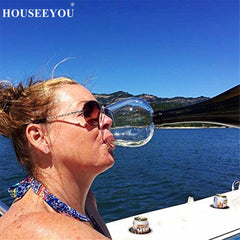 HOUSEEYOU Fun Attachable Glass for Wine and Spirits